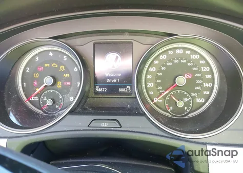 2019 Volkswagen Atlas 3.6L V6 Se W/Technology R-Line from USA, damaged, VIN 1V2XR2CA7KC576642